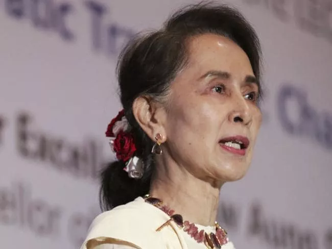 Aung San Suu Kyi Get Relief From Stripped OFF oF Nobel Prize - Sakshi