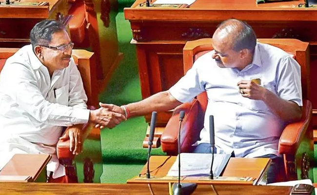 Kumaraswamy Government Completes 100 Days In Karnataka - Sakshi