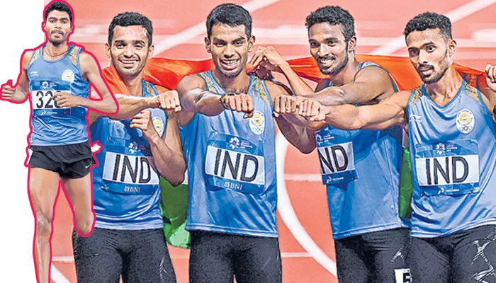 Jinson Johnson, relay women continue India gold rush - Sakshi