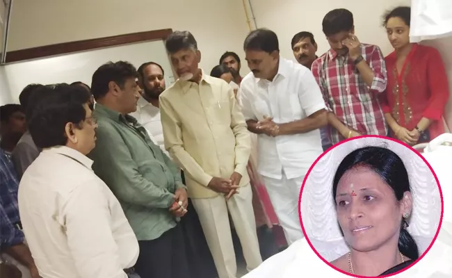 Palle Raghunatha Reddy Wife Died With Illness In Puttaparthi Anantapur - Sakshi