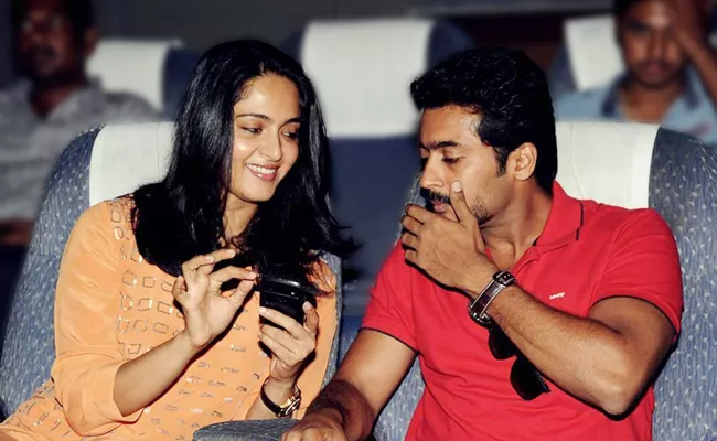 Suriya Hari Anushka Combo Again - Sakshi