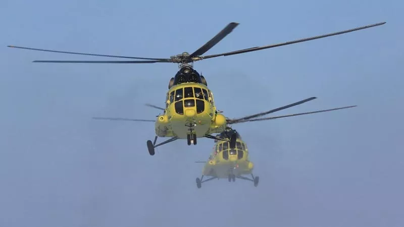 Russian helicopter crash in northern Siberia kills 18 - Sakshi