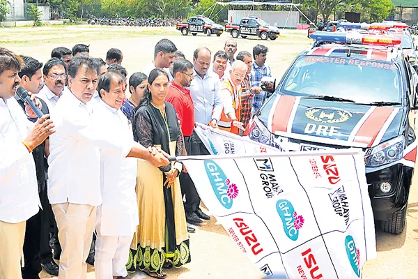 KTR launches EVDM's Disaster Response Force wing - Sakshi