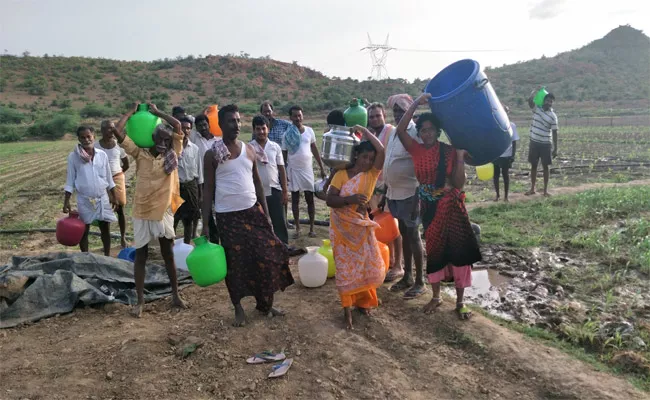 Drinking Water Problem In Prakasam - Sakshi