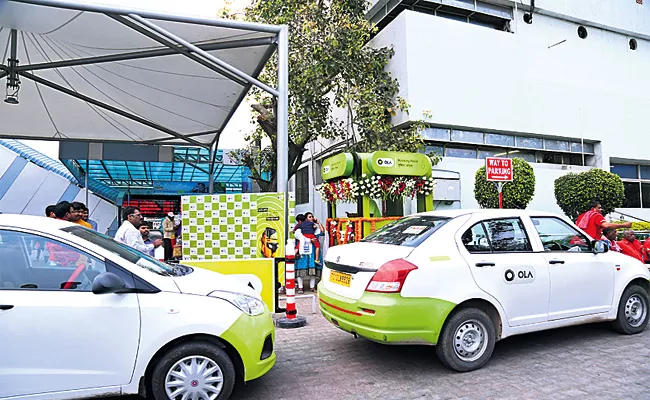 Ola Cab Last mile Connectivity In Hyderabad - Sakshi