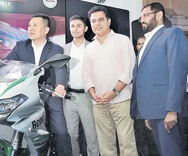 Superbike giant  Benelli to set up manufacturing plant near Hyderabad - Sakshi