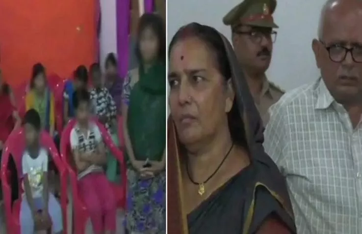 4 girls rescued from Deoria shelter home, director arrested - Sakshi