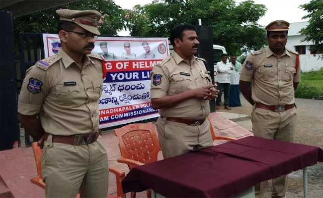 Wear A Helmet - Sakshi