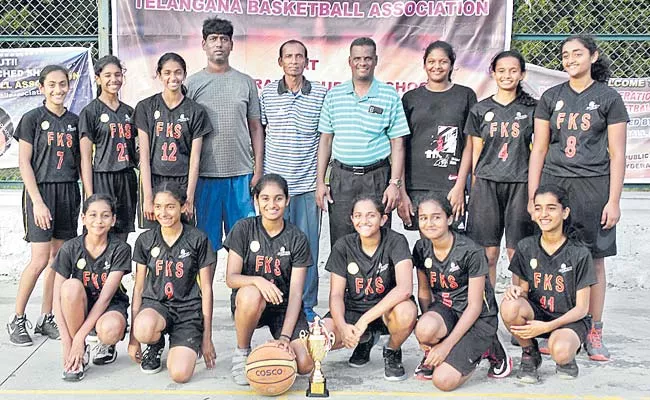 Oakridge Future Kids Emerge Champions in Basketball League - Sakshi