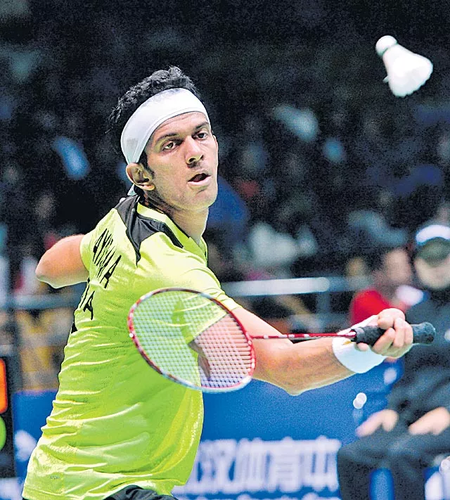 Badminton tournament: Jayaram and Rituparna advance - Sakshi