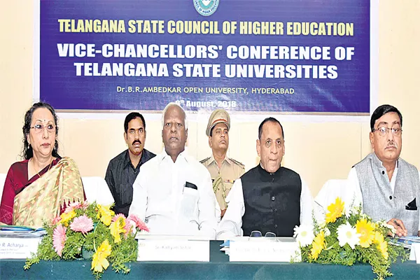 Governor Narasimhan command to the Vice-chancellors and registrars  - Sakshi