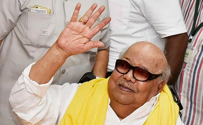 Karunanidhi excellent words About All Political Career - Sakshi