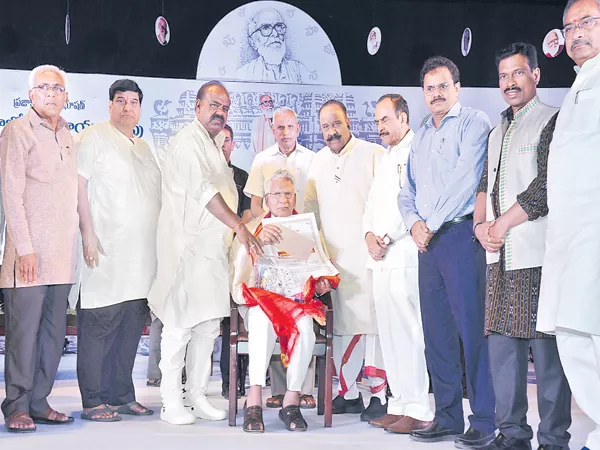 Kaloji Jayanti Celebrations in Ravindra Bharathi - Sakshi