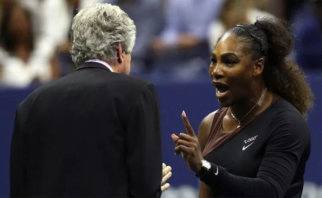 Serena Williams Is Fined For Violations In US Open - Sakshi