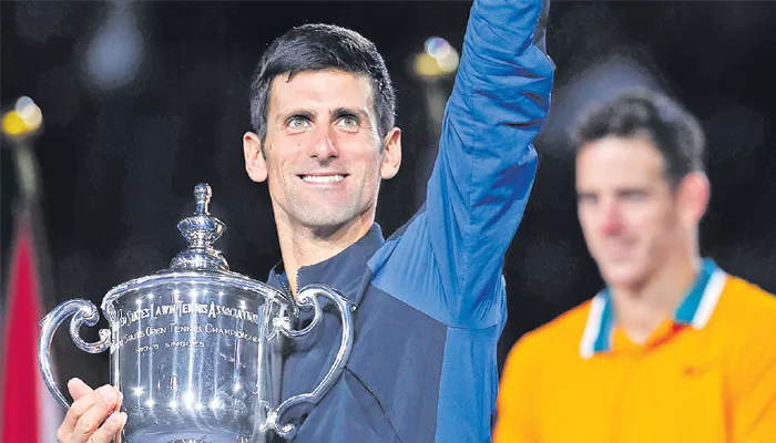  Djokovic up to No. 3, Osaka at No. 7 after US Open titles - Sakshi