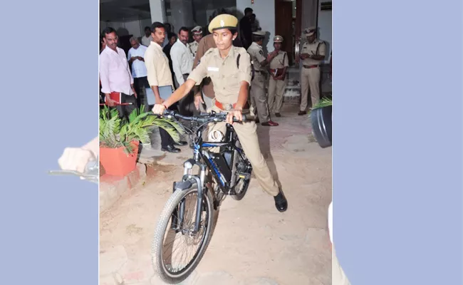 Bycycle Petroling For Woman Safety Krishna - Sakshi