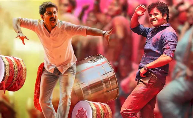 Nagarjuna And Nani Devadas Vinayaka Chavithi Special Song - Sakshi