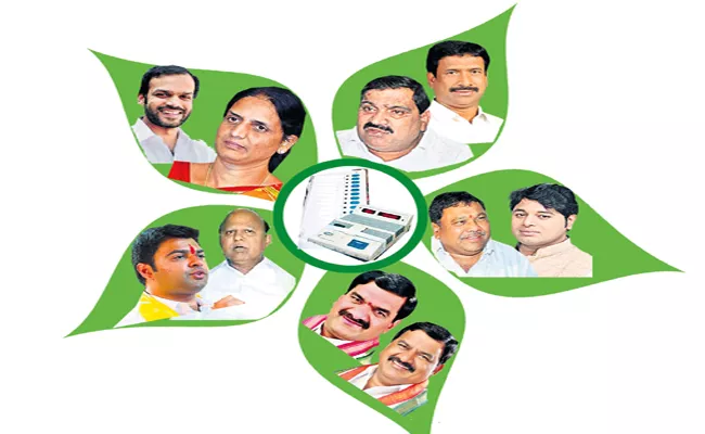 family numbers contesting in 2019elections  - Sakshi