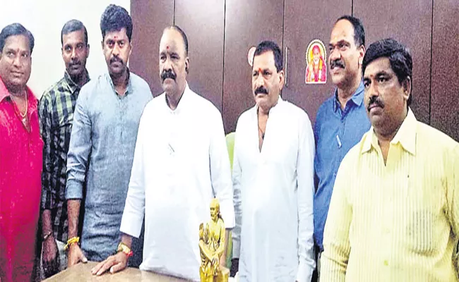 Musheerabad Ticket Confirmed To Nayini Narasimha Reddy - Sakshi