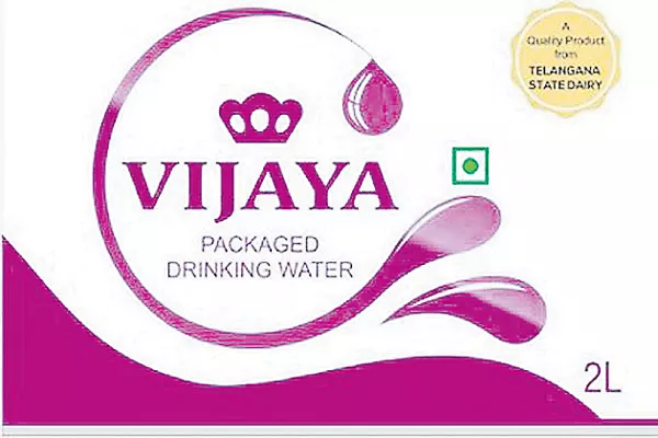 Vijaya Dairy ready to Mineral Water Sale - Sakshi