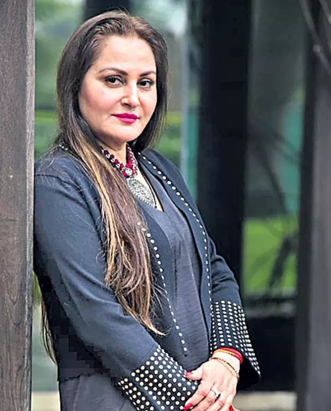 Jaya Prada shoots for Perfect Pati in Jodhpur - Sakshi