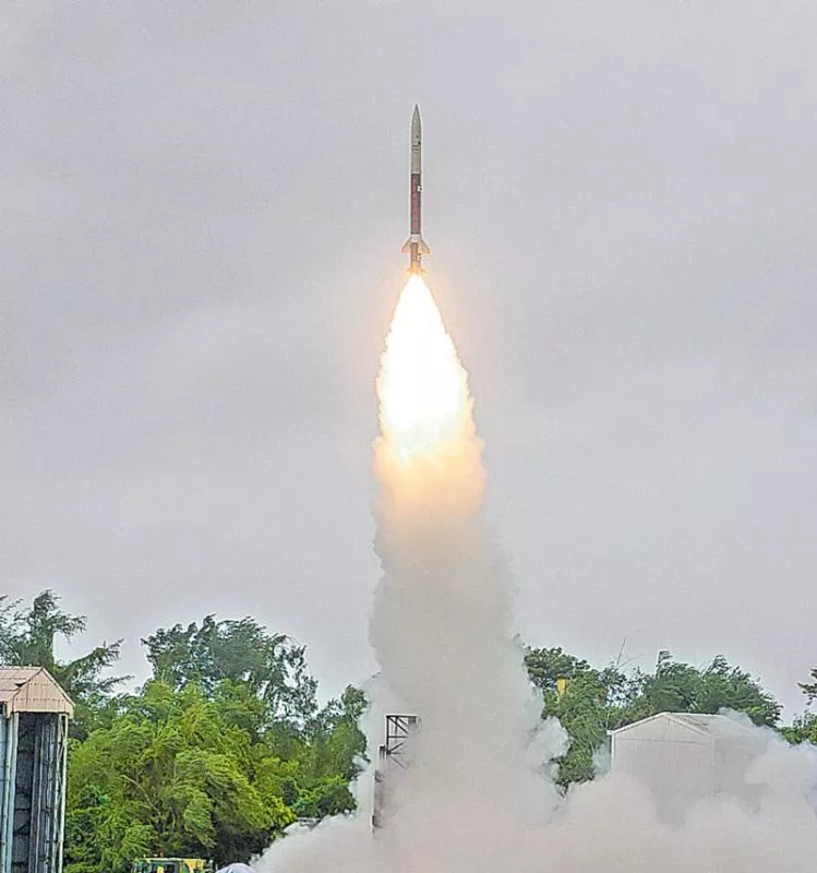 India successfully test fires Prahaar missile - Sakshi