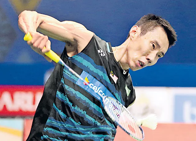 Malaysia Lee Chong Wei diagnosed with nose cancer - Sakshi