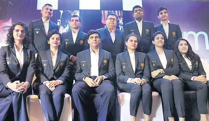 Chess Olympiad: Expectations run high as Anand, Humpy lead Indian challenge - Sakshi