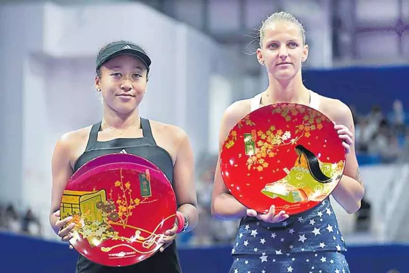 Pliskova beats Osaka on home soil to win Pan Pacific Open - Sakshi