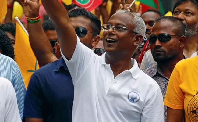 Ibrahim Mohamed Solih Win As Maldives New President - Sakshi