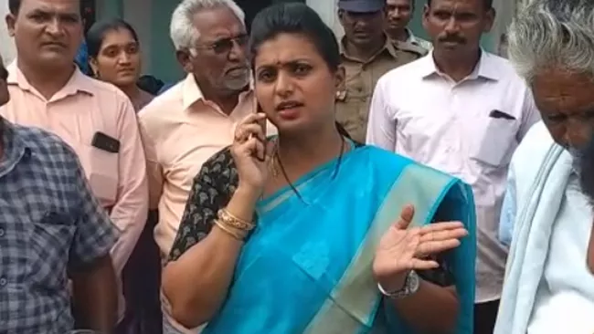 Roja Critics On Chandrababu Naidu Over Mla Kidari Sarveswara Rao Murder - Sakshi