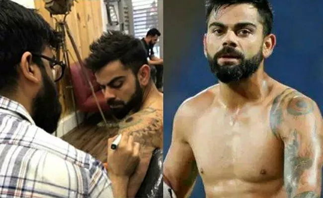 Virat Kohli Tattoos And Their Meanings  - Sakshi