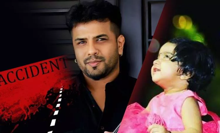 Singer-violinist Balabhaskar's child dies in car accident, couple critical - Sakshi