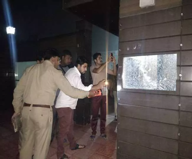 Meerut SHOCKER: BJP MLA Sangeet Som Residence Attacked With Bullets And Grenade - Sakshi