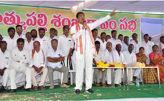 Mothkupally Speech In Yadagirigutta Open Meeting - Sakshi