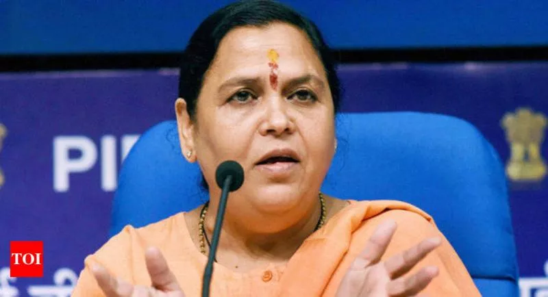 Uma Bharti Said Women Superior To Men In India - Sakshi