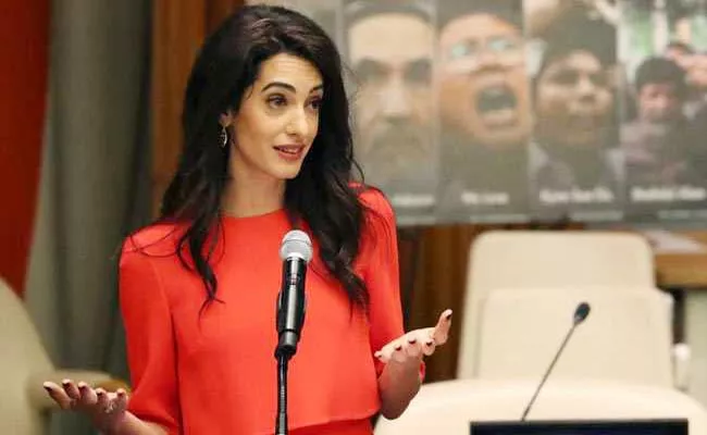 Amal Clooney Wishes Myanmar President To Pardon Jailed Reuters Journalists - Sakshi