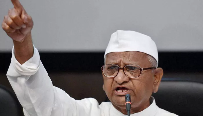 Anna Hazare warned PM Modi That He Will Go On A Hunger Strike From October 2 - Sakshi