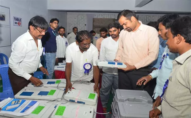 New EVMS  Observation Khammam Collector - Sakshi