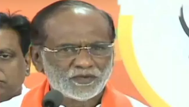 Bjp Laxman Criticized Pragathi Nivedana sabha - Sakshi