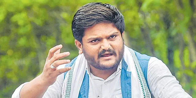 On ninth day of hunger strike, Hardik unveils his "will" - Sakshi