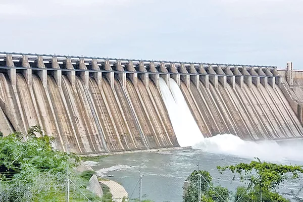 Sagar water release - Sakshi