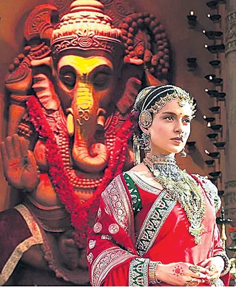 manikarnika first look released on gandhi jayanti - Sakshi