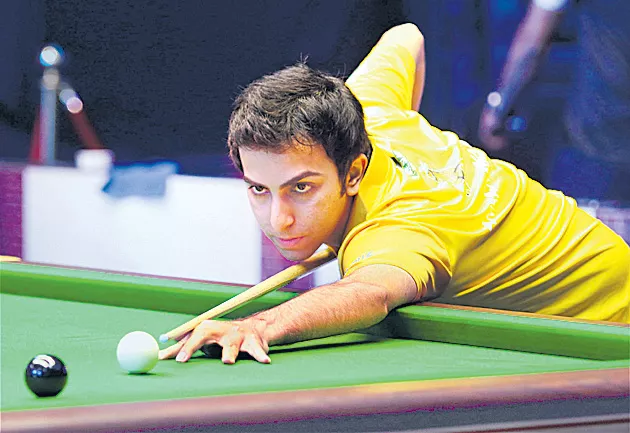  Pankaj Advani Settles for Bronze in Asian Snooker Tour - Sakshi