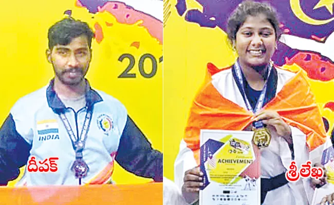 Telangna Taekwondo Team wins 5 Medals - Sakshi