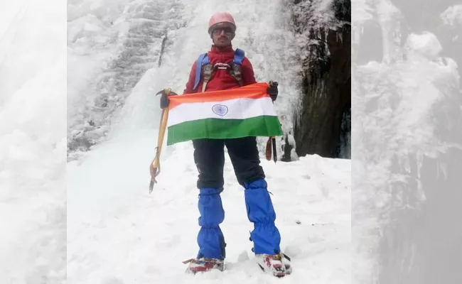 Dhanunjaya Goud Select For Kilimanjaro Trecking - Sakshi