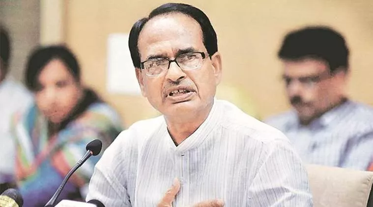 SHOE HURLED AT MP CM SHIVRAJ SINGH CHOUHAN - Sakshi