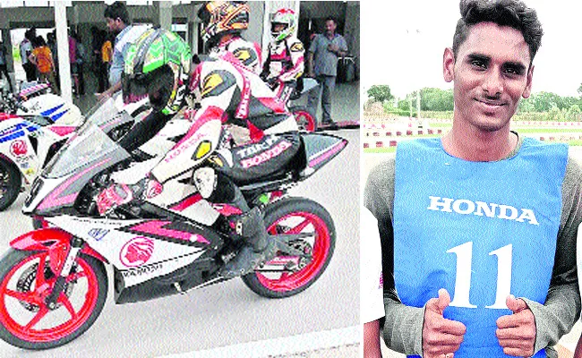 West Godavari Young Man Select For Bike Racing - Sakshi