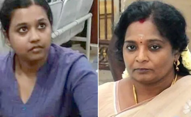 Sofia Vs Tamilisai In Tamil Nadu - Sakshi