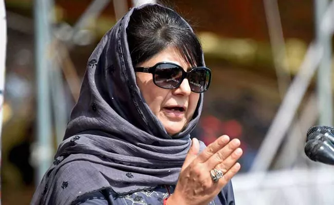 Mehbooba Mufti Demands For Talks Between Pakistan And India - Sakshi